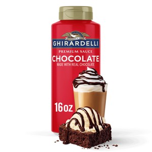 GHIRARDELLI Premium Chocolate Sauce - 16oz - 1 of 4