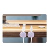 Unique Bargains Magnetic Adhesive Durable Cable Holder Clip for Office Desk Phone Wire 6 Pcs - 4 of 4