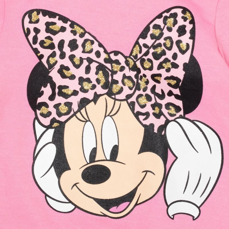 Disney Minnie Mouse Mickey Goofy Donald Duck Daisy Girls Pullover Hoodie Little Kid to Big, 2 of 6