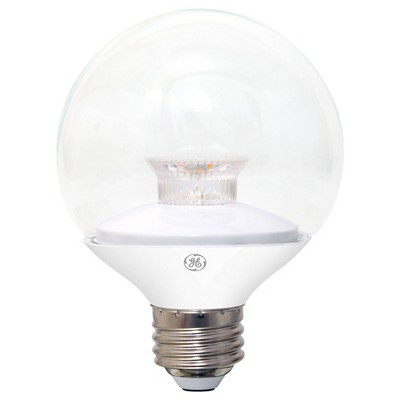 GE 2pk 4.5W 40W Equivalent Relax LED HD Globe Light Bulbs Soft White_2