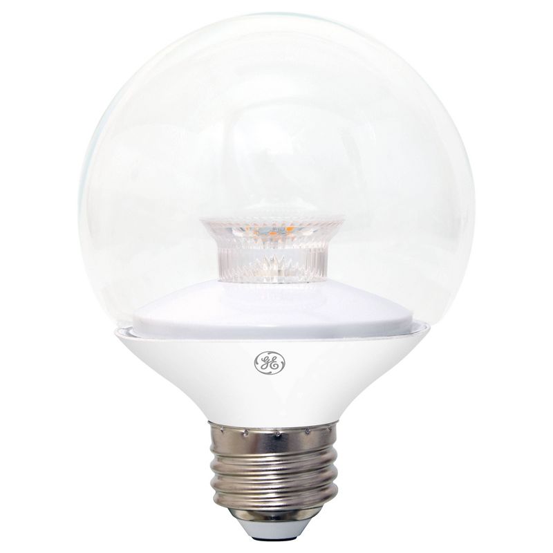 GE 2pk 4.5W 40W Equivalent Relax LED HD Globe Light Bulbs Soft White, 4 of 6