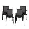 Christopher Knight Home Dorothy Modern Outdoor Mesh and Aluminum Dining Chairs - 2 of 4