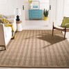Natural Fiber Herringbone Seagrass NF115 Power Loomed Indoor Rugs - Safavieh - 2 of 4