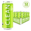 CLEAN Cause Lemon Lime Organic Sparkling Yerba Maté Tea - 16 fl oz Can - 3 of 4