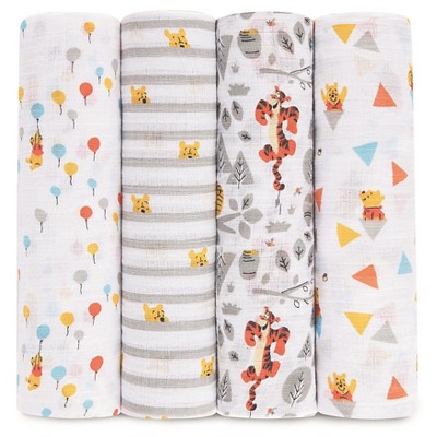 Winnie the shop pooh muslin blanket