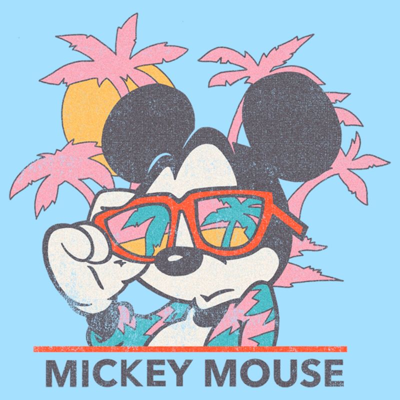 Men's Mickey & Friends Beach Ready Mickey Mouse T-Shirt, 2 of 5