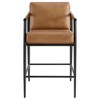 Spruce&Spring Modern Counter Stools  with Metal & Wood - 2 of 4
