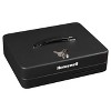 Honeywell Deluxe Steel Cash Box: Black Key Lock Safe with Removable Tray, 0.23 Volume, No Assembly Required - image 4 of 4