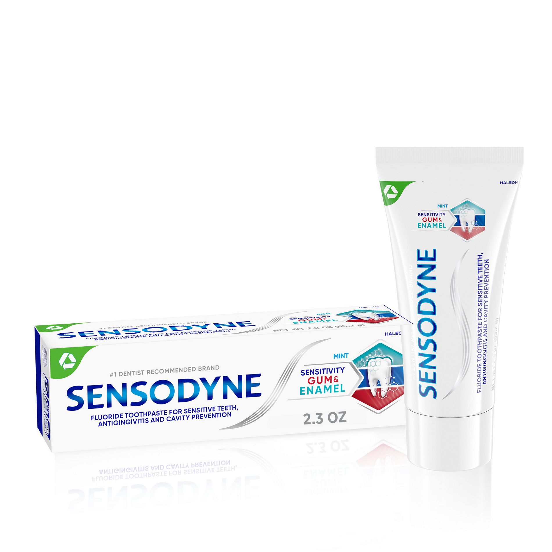 Sensodyne Sensitivity Gum and Enamel Mint Toothpaste - 2.3oz