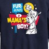 Boys' - 101 Dalmatians - Furever A Mamas Boy Graphic Long Sleeve Fleece Sweatshirt - 2 of 4