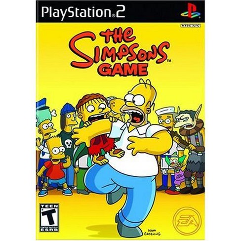 The Simpsons Game PS2 