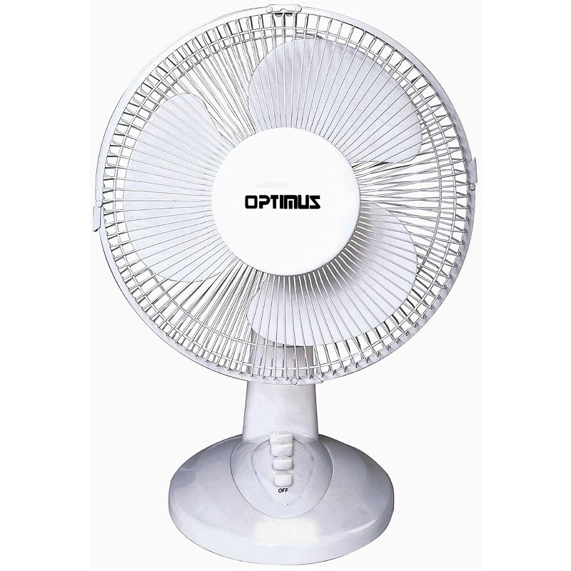 12" Optimus Oscillating Table Fan, 1 of 4