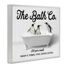 Stupell Industries Bubble Bathtub Penguins Framed Giclee Art - 2 of 4