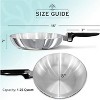 MAGNAWARE 8" Cast Aluminum Skillet – Nonstick Cooking Pan - 2 of 4