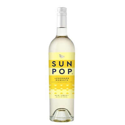 SunPop Lemonade Moscato Wine - 750ml Bottle