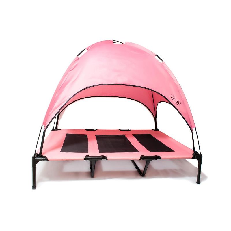 Midlee Pink Dog Cot Canopy, 1 of 10