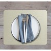 Frieling EveryDay Rectangular Placemat, Non-Slip Vinyl & Polyester Dining TableMat, Decorative Kitchen Linen, 13" x 17", Vinyl & Polyester Woven - 4 of 4