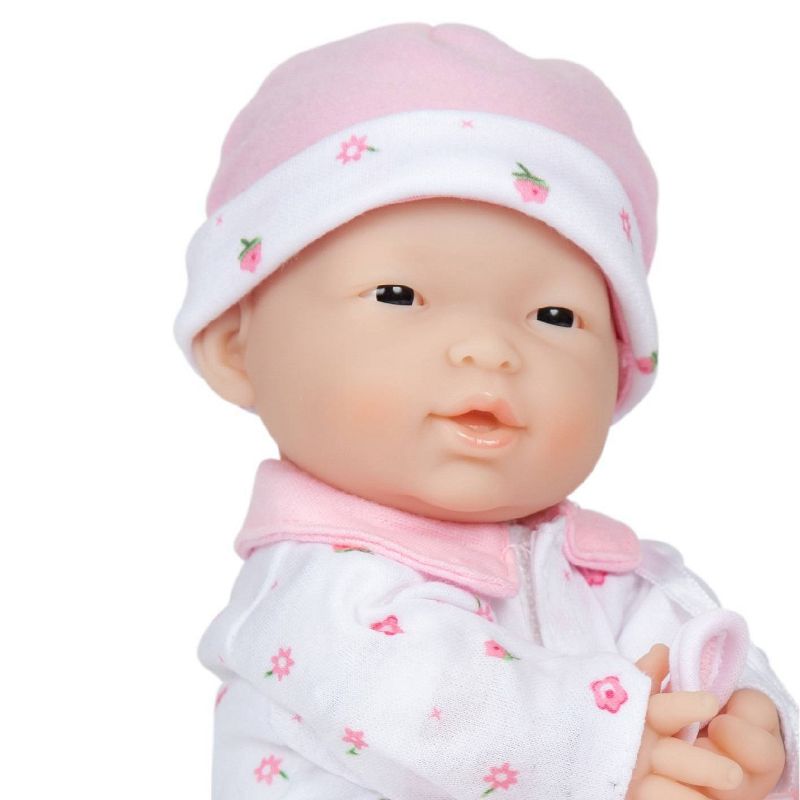 JC Toys La Baby 11&#34; Baby Doll - Pink Outfit, 3 of 7