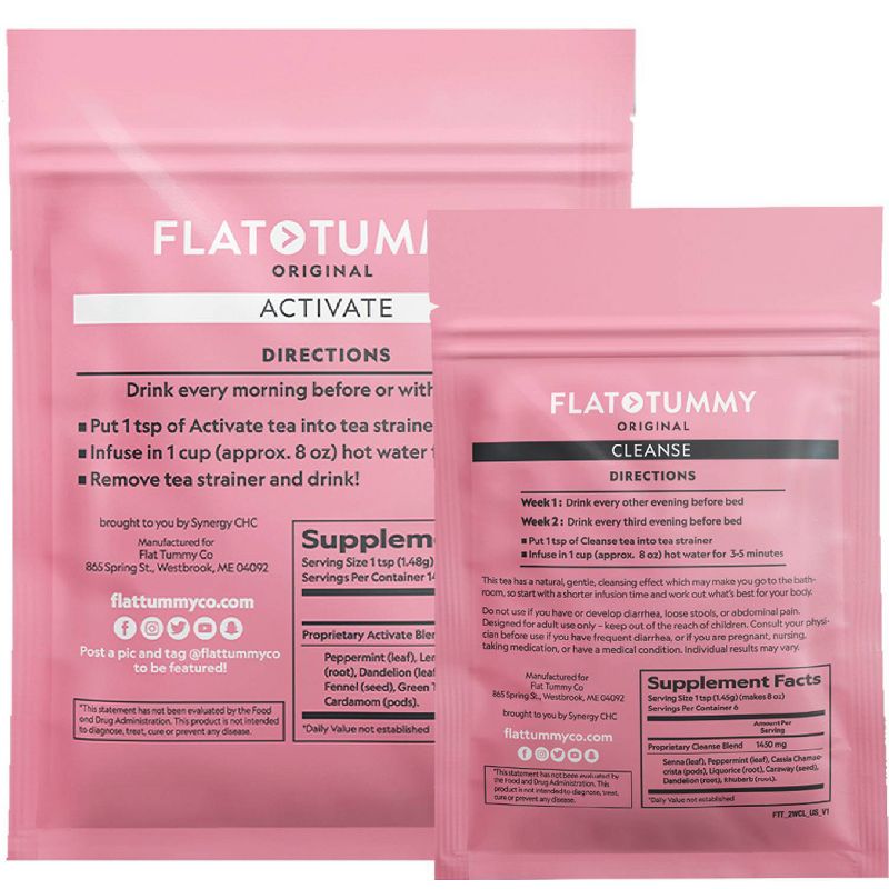 Flat Tummy 2-Step Detox Tea - 1.06oz, 5 of 12
