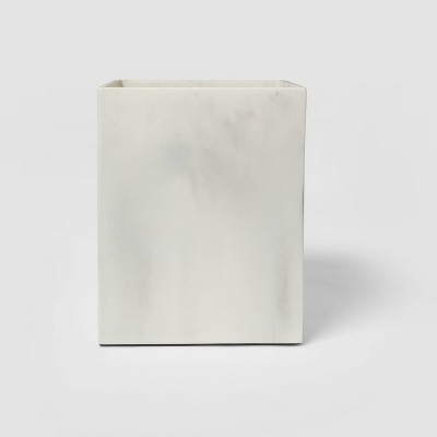 Resin Bathroom Wastebasket White - Threshold™