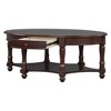 PAGED Vintage Coffee Table with Storage Space,French Country Accent Table for Living Room - 4 of 4