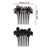 Unique Bargains Women's Convenient Hair Insert Comb 1 Pc - 2 of 3