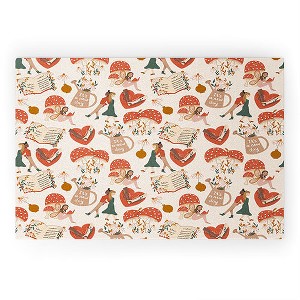 Dash and Ash Woodland Friends Looped Vinyl Welcome Mat - Society6 - 1 of 4