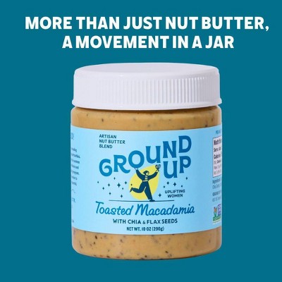 Ground Up Macadamia Nut Butter - 10oz
