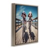 Stupell Industries Coastal Bicycle Dogs, 18" x 18" - 3 of 4