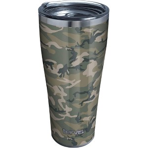 Tervis Triple Walled Jungle Camo Insulated Tumbler Cup Keeps Drinks Cold & Hot, Stainless Steel, 30oz - 1 of 4