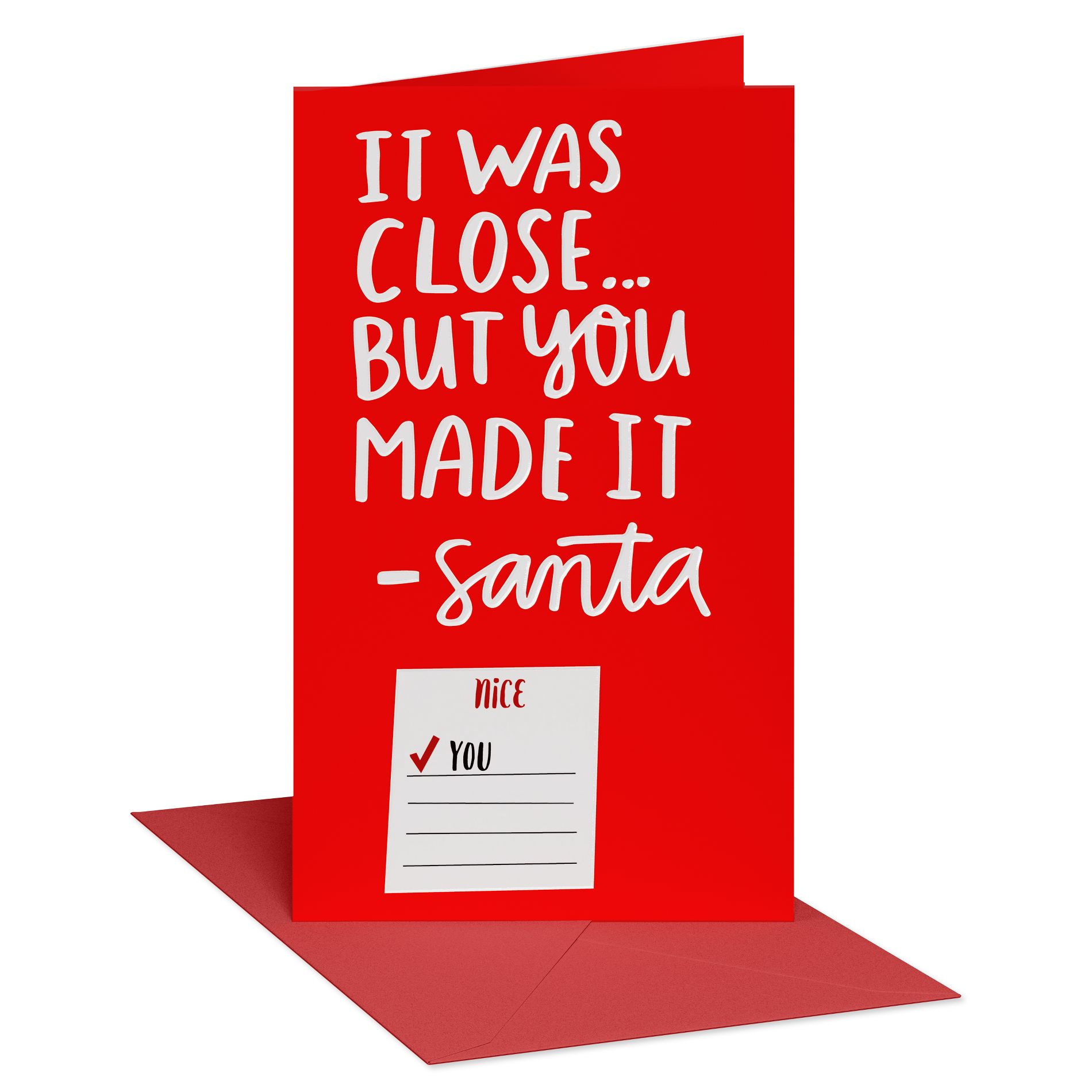 Recycled Paper Greetings Christmas Money and Gift Card Holder Made it