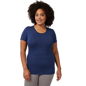32 Degrees Women's Lightweight Cool Fitted T-Shirt for Lounging, Gym, Yoga - 1 of 4