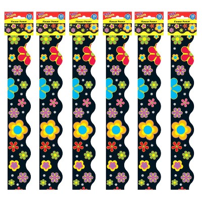 TREND Flower Power Terrific Trimmers®, 39 Feet Per Pack, 6 Packs