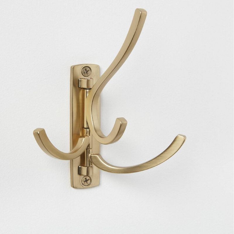 Modern Octopus Multi Swivel Hook Gold - Brightroom&#8482;, 4 of 5