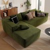 HOMLUX L Shape Modular Sectional Sofa Couch, Deep Seat Modern Minimalist Couches for Living Room - 2 of 4