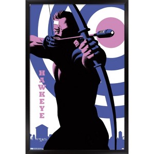Trends International Marvel Comics - Hawkeye - Pop Art Framed Wall Poster Prints - 1 of 4