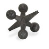 HomeRoots 7" Black Metal Game Hand Painted Tabletop Sculpture - 4 of 4