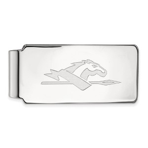 Black Bow Jewelry Sterling Silver Longwood Lancers NCAA Money Clip - 1 of 3