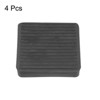 Unique Bargains Non-Slip Rubber Durable Furniture Cups Fit Sofa Bed Chair 4 Pcs - 3 of 4