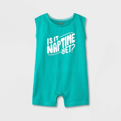 TargetBaby Naptime Romper - Cat & Jack™ Green