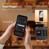 ROVSUN 23''H Electric Fireplace with Smart App & Remote Control, 6 Flame Colors & 5 Brightness, Stove Heater with Overheat & Tip-Over Protection - 4 of 4