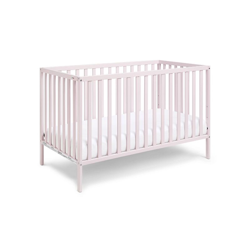 Suite Bebe Palmer 3-in-1 Convertible Island Crib - Pastel Pink, 3 of 8