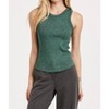 Women's Sparkle Rib Tank Top - Another Love - 2 of 4