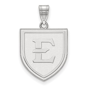 Black Bow Jewelry 10k White Gold East Tennessee State Buccaneers NCAA Large Pendant - 1 of 4