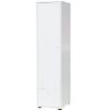 Kings Brand Furniture Corry Wardrobe Storage Closet, White - 4 of 4