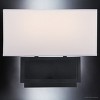 Urban Ambiance Luxury New Traditional Wall Sconce,  10''H x 12''W,  Matte Black Finish, ULB2143 - 3 of 4