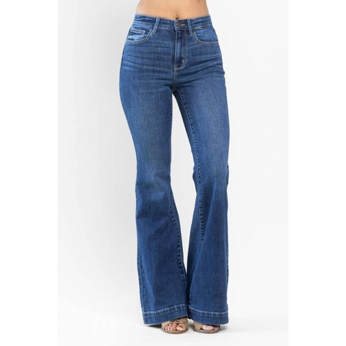 Women's Non-Distressed Flare Jeans - Judy Blue - image 1 of 4