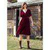 Moves Like A Dance Velvet Midi Dress - 4 of 4
