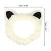 Unique Bargains Women's Cute Cartoon Cat Ears Headbands 6.30"x5.91" 1 Pc - 4 of 4