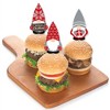 Big Dot of Happiness Christmas Gnomes - Dessert Cupcake Toppers - Holiday Party Clear Treat Picks - Set of 24 - 3 of 4
